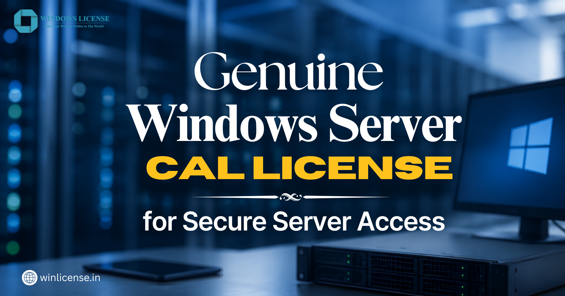 Genuine Windows Server CAL License for Secure Server Access